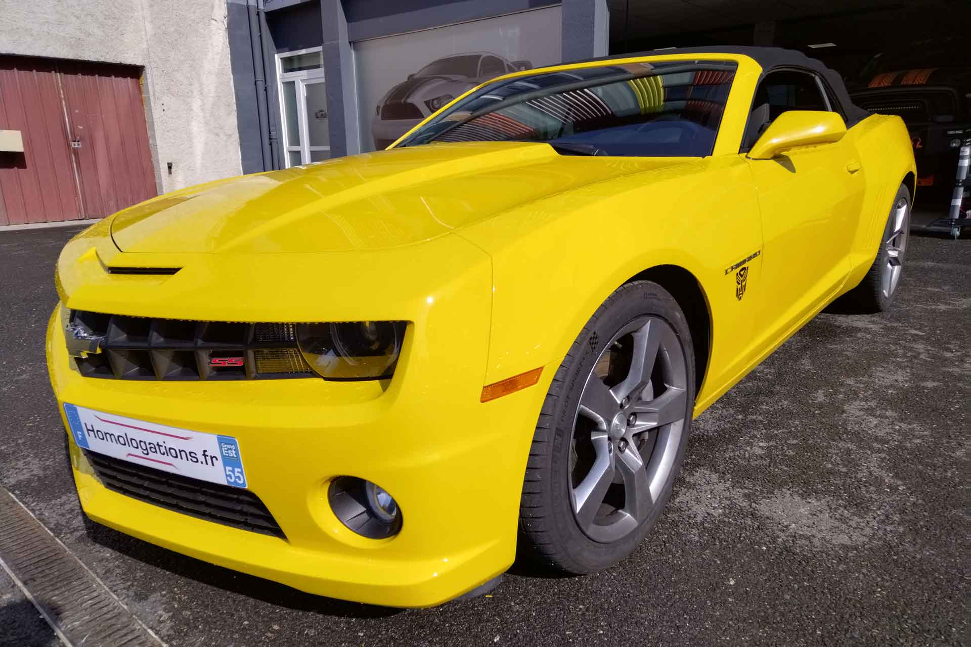 Camaro SS jaune - 3764