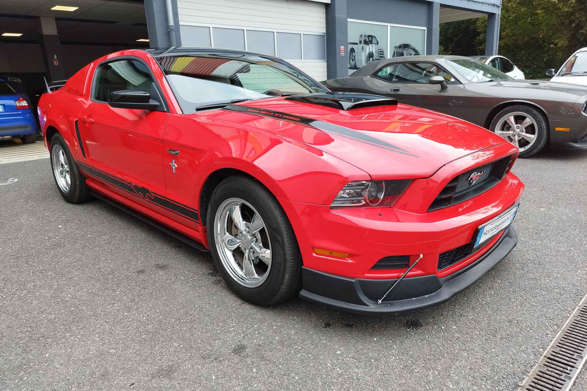 Ford Mustang V6 3.7L Rouge